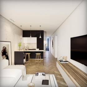 Apartamento de 2 dormitorios bellamente renovado con vistas excepcionales