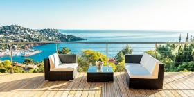 Magnífica villa renovada con vistas panorámicas a la bahía de Cannes