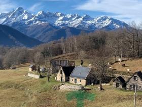 Casa con vista excepcional de los Pirineos