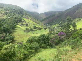 Terreno de 20 hectáreas, que ofrece piscinas naturales y pequeñas cascadas.