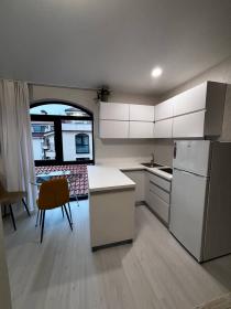 Apartamento tipo estudio en venta en primera línea de mar.
