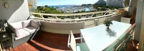 Hermoso apartamento de 3 habitaciones, perfecto estado, vista panorámica al mar